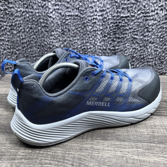 Merrell Fullbench Superlite Shoes Mens Size 11 Wide Gray Safety Toe J005229W‎ main image 11